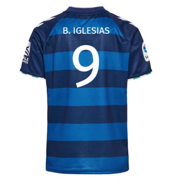 Real Betis Borja Iglesias #9 Bortedrakt 2022-23 Kortermet
